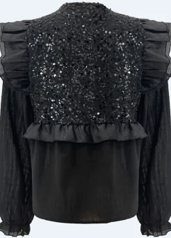 Nor Ls Frill Blouse 22267