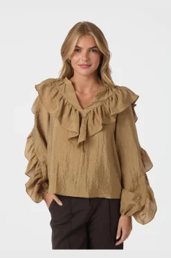 Nula Flounce Crisp Blouse 167525