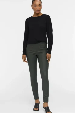 Objbelle Coated Leggings