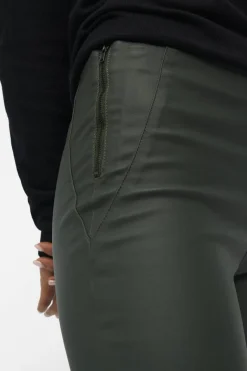 Objbelle Coated Leggings