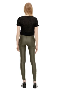 Objbelle Mw Coated Leggings