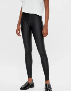 ObjBelle Mw Coated Leggings