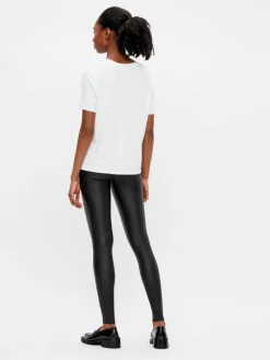 ObjBelle Mw Coated Leggings