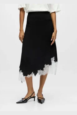 Objdalme Long Lace Skirt Aw Fair 25