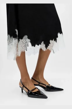 Objdalme Long Lace Skirt Aw Fair 25