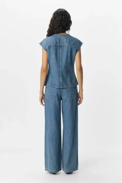 Objdivona Denim S/L Waistcoat 140