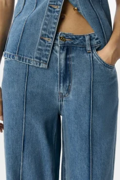 Objmoji Divona Wide Jeans 140