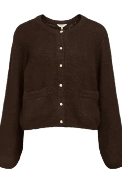 Objsaggia Re L/S Knit Cardigan