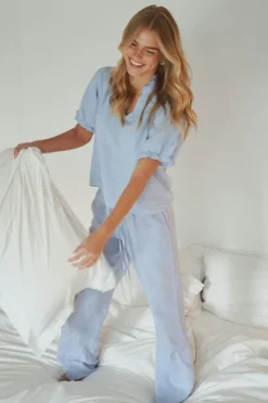 Odesa Dot Stripe Blouse 166039