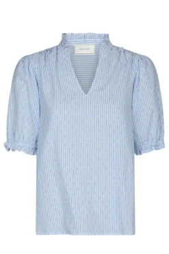 Odesa Dot Stripe Blouse 166039