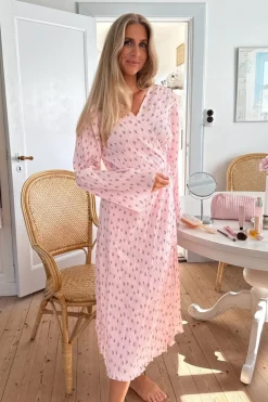 Ofeliaic Long Wrap Dress A23640