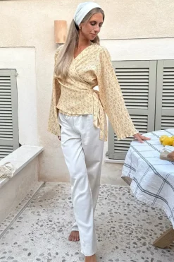 Ofeliaic Wrap Shirt A23939