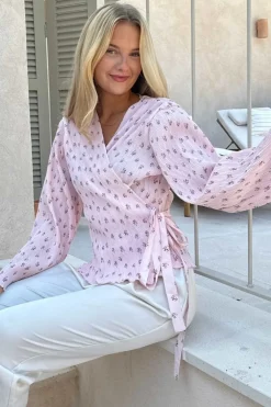 Ofeliaic Wrap Shirt A23939