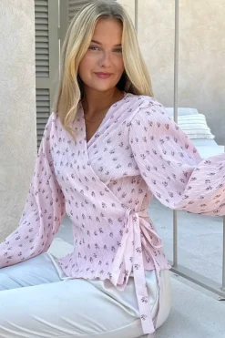 Ofeliaic Wrap Shirt A23939