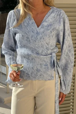 Ofeliaic Wrap Shirt A23939