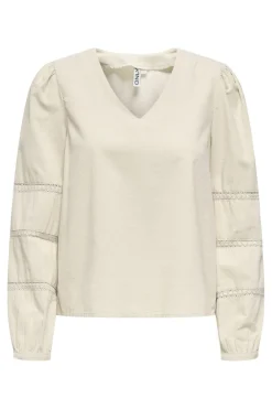 Onlaime L/S Cord Tape Blouse Cc