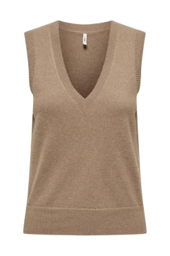 Onlama Life Sl V-Neck Vest Cc Knt
