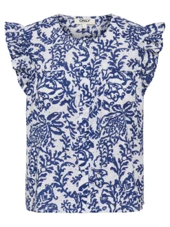 Onlamanda Chanee Cap Emb Top