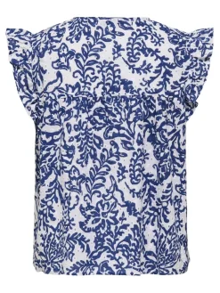 Onlamanda Chanee Cap Emb Top