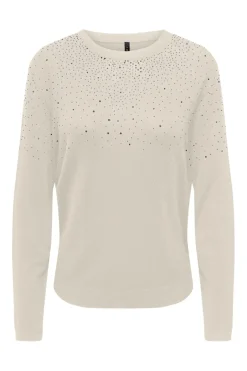 Onlanabella Ls Bling O-Neck Knt