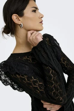 Onlashley Ls O-Neck Mix Knt