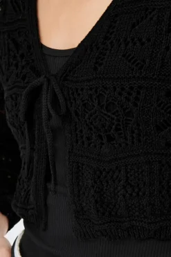 Onlbeach Life 7/8 Tie Cardigan Knt