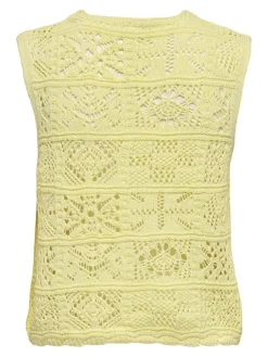 Onlbeach Life Sl Tie Vest Knt