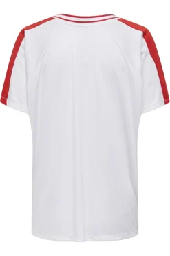 Onlbella S/S Sport V-Neck Top