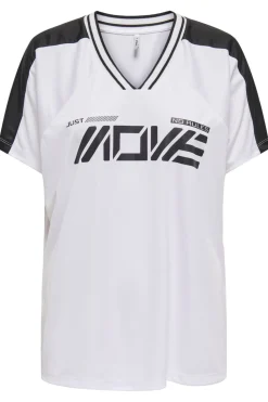 Onlbella S/S Sport V-Neck Top