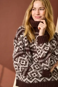 Onlcarin Life Ls Jq Loose Rolln Knt