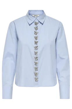 Onlcarly Ls Reg Embelis Shirt