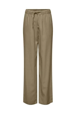 Onlcaro Linen Bl Pull-Up Pant Cc