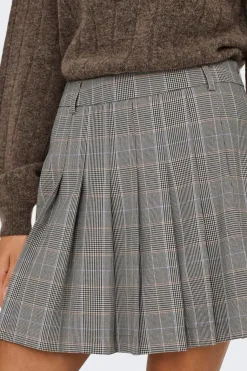 Onlcatia Life Check Skirt Cc Tlr