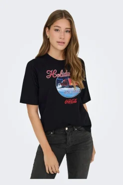Onlcoca Cola Xmas Life S/S Top