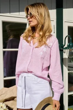 Onlcosima L/S Emb Shirt