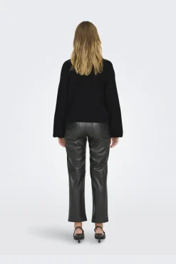 Onldonna Ls Bow V-Neck Knt