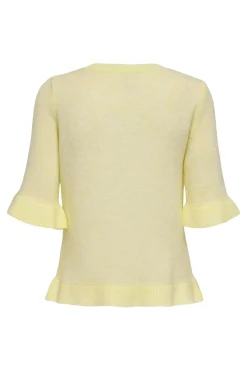 Onlella Ss Frill O-Neck Knt