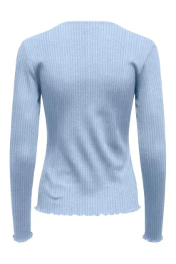 Onlemma L/S Rib Basic Top
