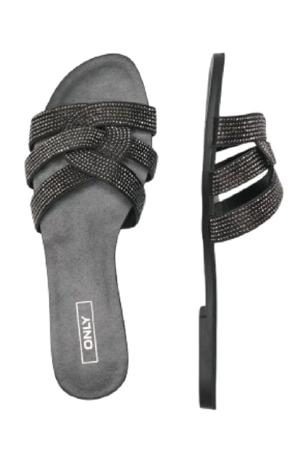 Onlfeli-5 Pu Bling Slip On Sandal