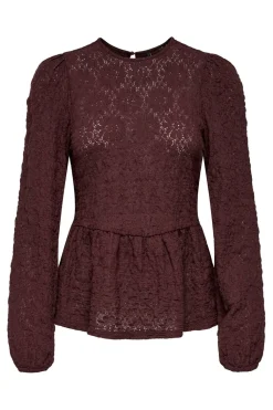 Onlgiavanna L/S Peplum Top