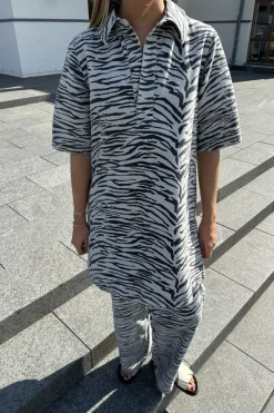 Onlgry Ss Zebra Dress Sik
