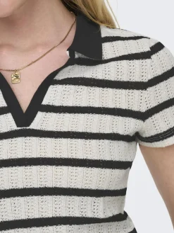 Onlhalia S/S Collar Top Box