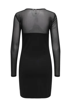 Onlheart-Becki L/S Mix Bodycondress