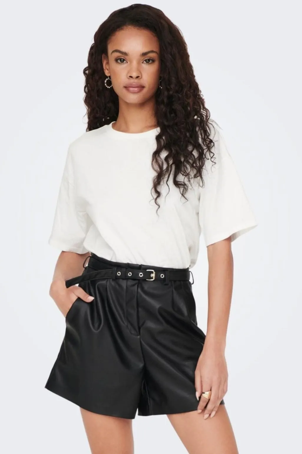 Onlheidi Faux Leather Shorts Otw