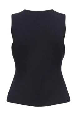 Onlibi Button Sl Vest Cc Knt