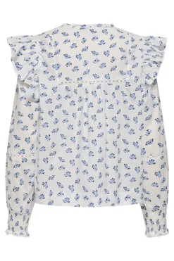 Onlidris Ls Frill Tape Top