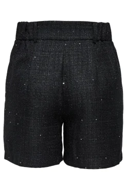 Onlinda Life Sequin Boucle Shorts Tlr