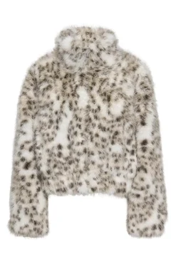 Onljanis Life Faux Fur Leo Jacket Cc