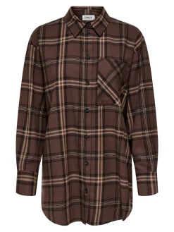 Onljuliana Ls Loose Check Shirt