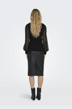 Onljulie Life Ls Mix O-Neck Cc Knt